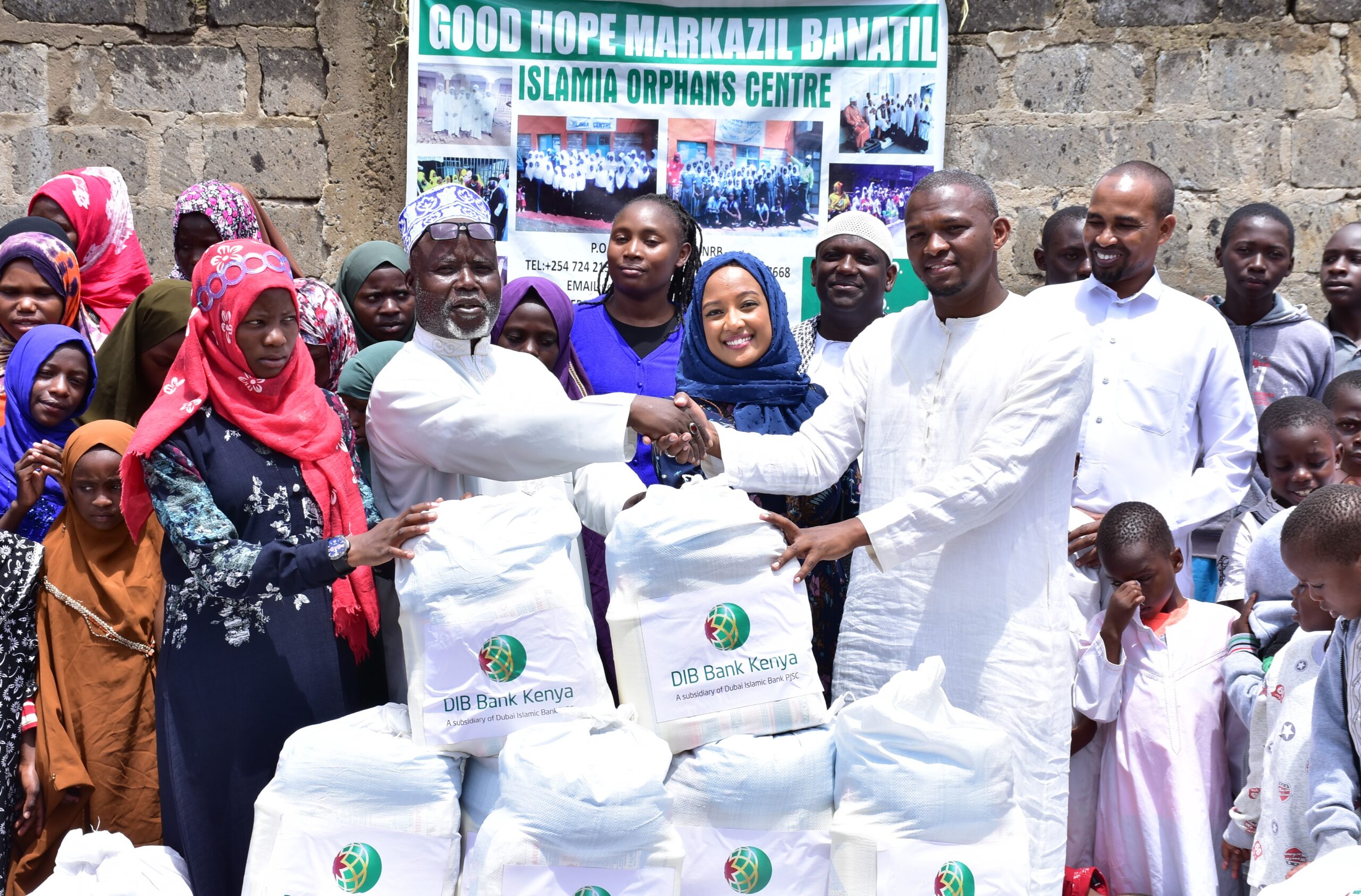DIB Bank Kenya donates food to vulnerable families DIB Bank Kenya donates food to vulnerable families