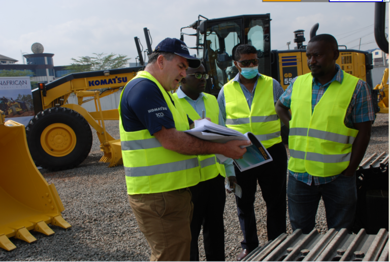 Panafrican Equipment launches latest Komatsu Motor Graders and Excavators