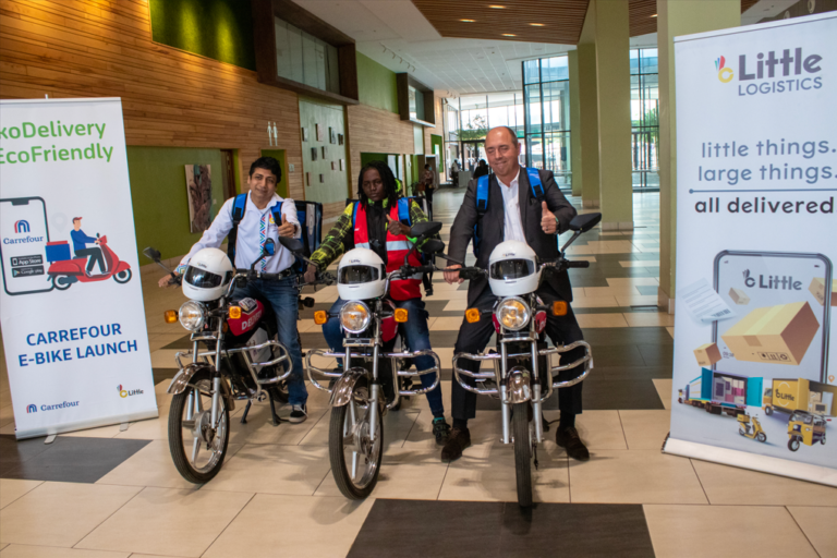 Little rolls out e-bikes online deliveries in conjunction with Carrefour Kenya