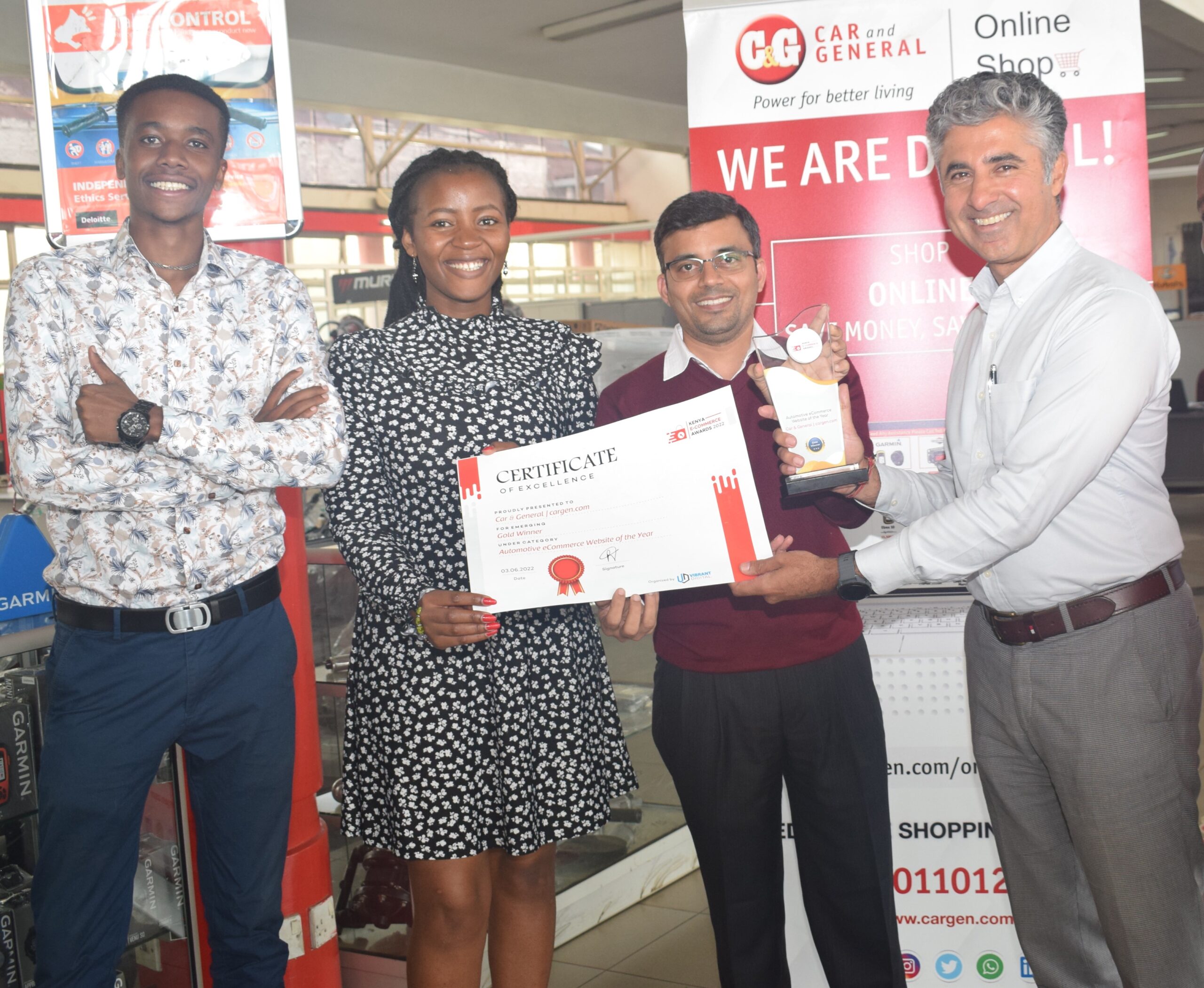 Car&General online shop receives best automotive E-commerce site award Car&General online shop receives best automotive E-commerce site award
