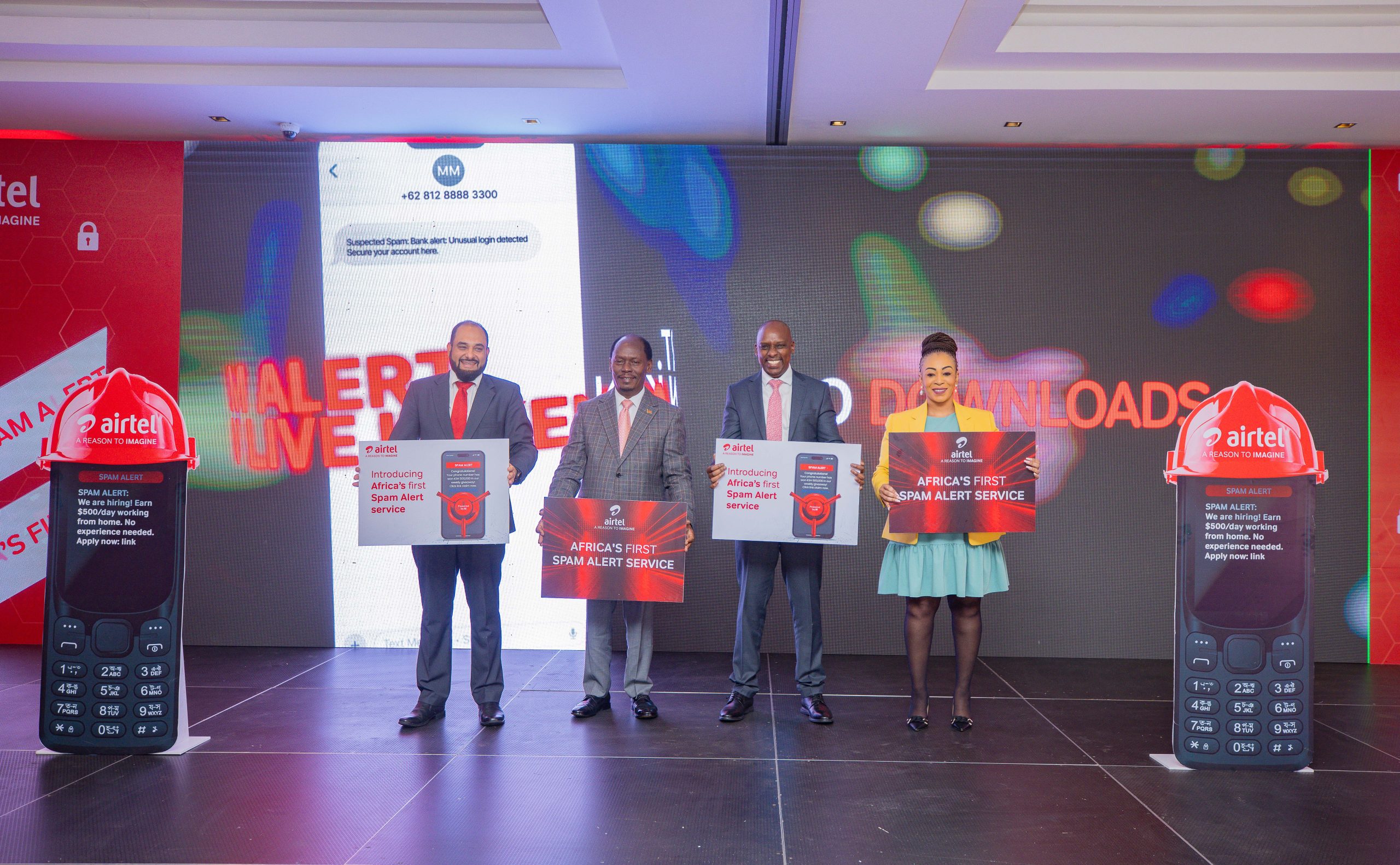 Airtel Kenya Unveils Revolutionary Al-Powered Spam Alert Service Airtel Kenya Unveils Revolutionary Al-Powered Spam Alert Service