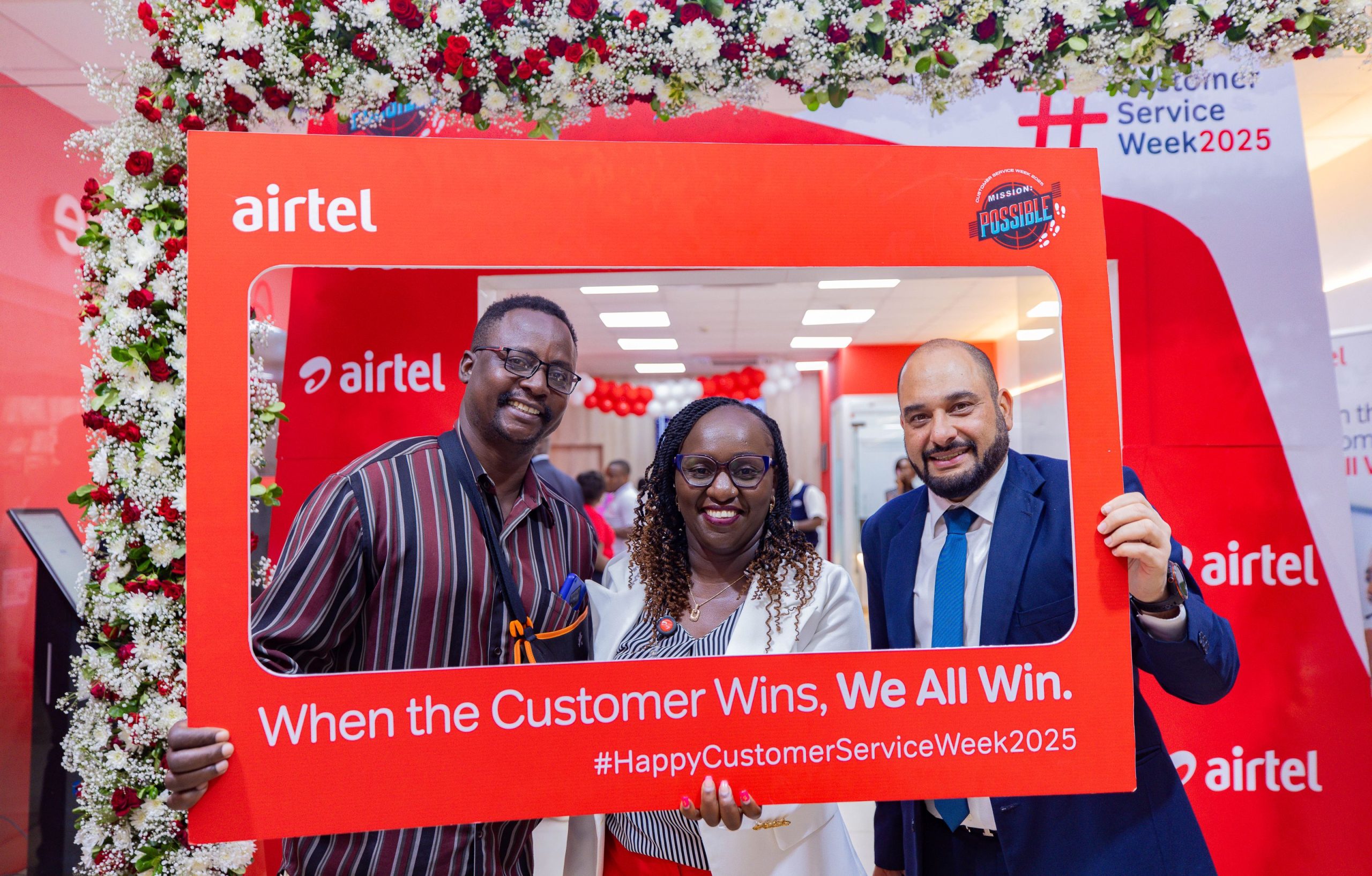 Airtel Kenya unveils a Customer Care Hub at Sarit Centre,Nairobi Airtel Kenya unveils a Customer Care Hub at Sarit Centre,Nairobi
