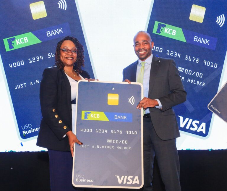 KCB, Visa unveils Business Credit Card Solution for SMEs