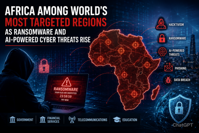 Ransomware Surge and AI Threats Keep Africa in Cybercriminals’ Crosshairs